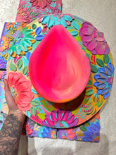 Colorful florals hat