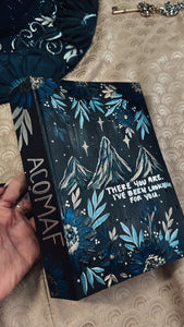 Acotar/ACOMAF: Hand painted book A court of mist and fury