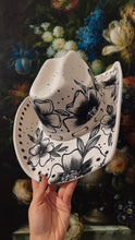 Abstract contemporary modern cowgirl hat