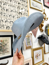 Steel Blue cowgirl Hat