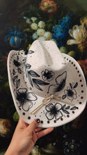 Abstract contemporary modern cowgirl hat