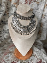 Huge statement boho necklace