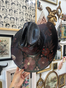 Alternative black cowgirl, hat, brand, American hat, makers size 57 cm