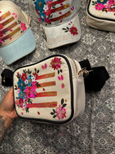 American flag crossbody purse