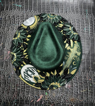 Metal Band Inspired Green and Gold hat