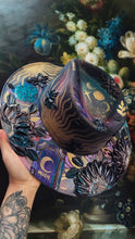 Witchy moon and crystal hat