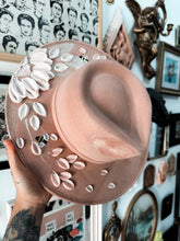 Blush Pink shimmer floral