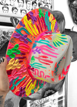 Extra colorful vibrant cactus hat