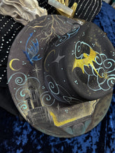 Fourth Wing inspired hat (top and bottom painted)
