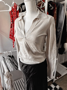 NWT: FAHERTY Organic Cotton sweater size S