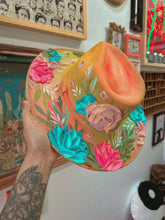 Extra colorful floral hat