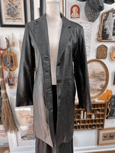 100% genuine leather goth jacket size L