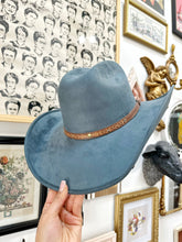 Denim Blue Cowgirl Hat