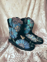 Sherpa Justin Boots Cowgirl Warm Boots size 10