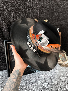 Whimsical Witch Outlaw Hat