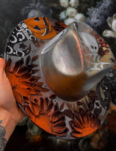 Classic orange retro Halloween hat