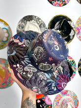 Purples and Blue Witchy Hat