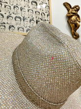(discounted) holographic, colorful, glitter, cowgirl hat
