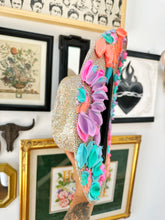 Colorful Holographic Disco Cowgirl hat