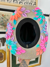 Colorful Holographic Disco Cowgirl hat