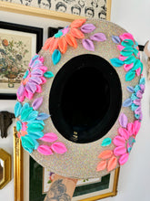 Colorful Holographic Disco Cowgirl hat