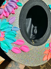 Colorful Holographic Disco Cowgirl hat