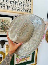 Colorful Holographic Disco Cowgirl hat