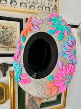 Colorful Holographic Disco Cowgirl hat
