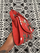 Muted red  western crossbody purse