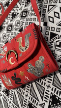 Muted red western Crossbody purse